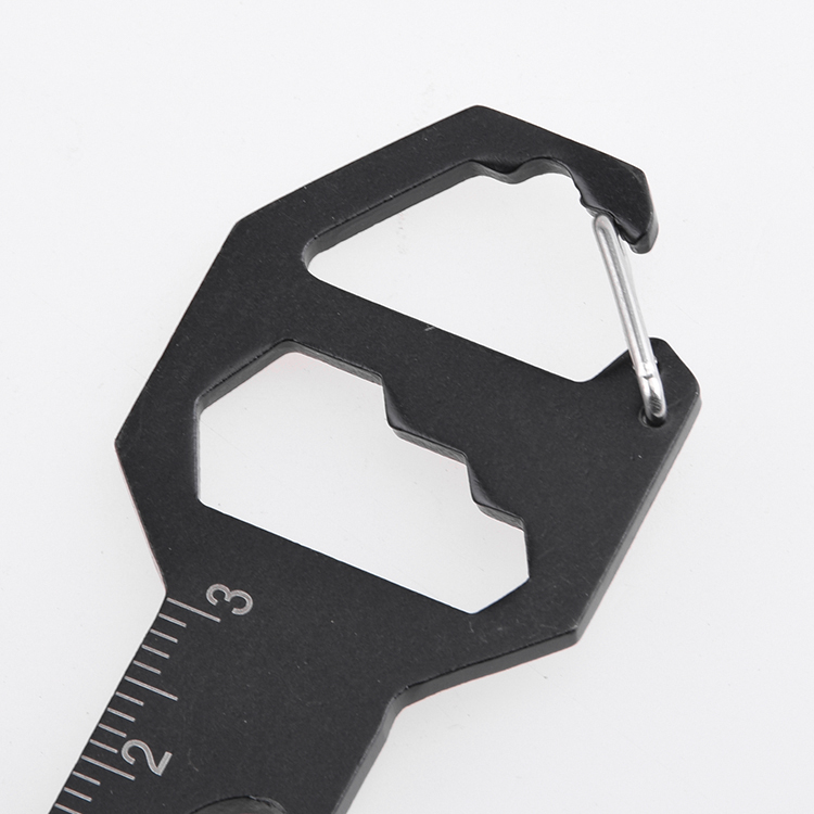 Commercio all'ingrosso EDC 6 multi funzioni uso quotidiano portatile tagliente chiave domestica YJ-2211