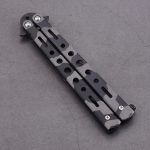 Cuchillo de mariposa OEM, hoja de color personalizado de acero inoxidable reemplazable JLD-C-26B-T 01