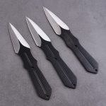 OEM throwing knives custom blade black color 1 set 3 pieces free combination HH-9122