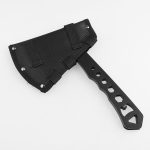 OEM borong pelbagai lontaran kapak keluli tahan karat sarung nilon set HH-4866