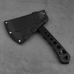 OEM borong pelbagai lontaran kapak keluli tahan karat sarung nilon set HH-4866