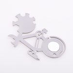 Pakyawan EDC 9 sa 1 multi function na tampok ng bisikleta portable araw-araw na dekorasyon keyring JQ-0301