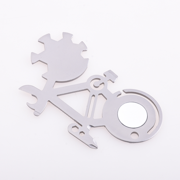 도매 EDC 9 in 1 다기능 자전거 기능 휴대용 일일 장식 열쇠 고리 JQ-0301