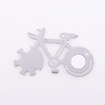 Wholesale EDC 9 in 1 multi functions bicycle feature portable daily decoration keyring JQ-0301 06