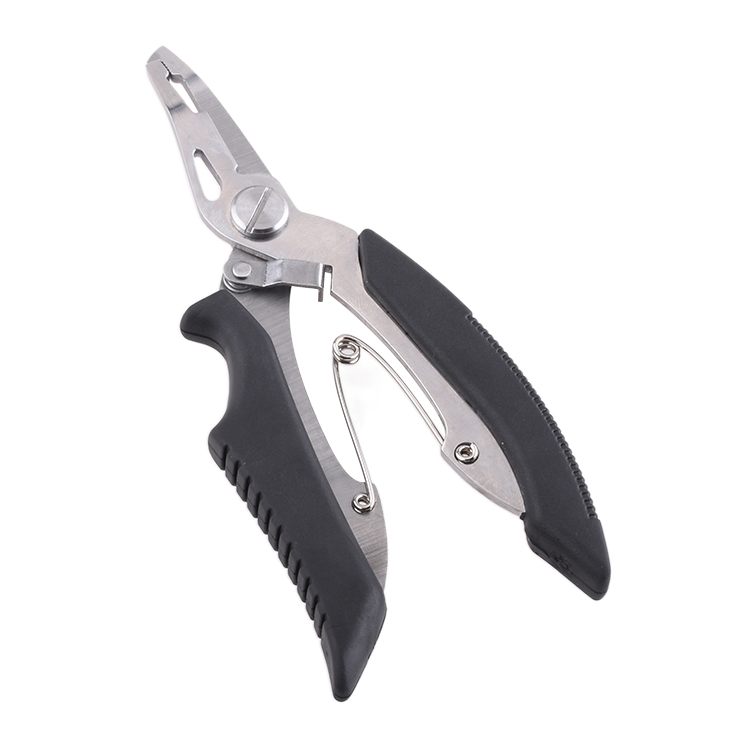 Alicate de pesca OEM cabo de borracha cor personalizada design de ferramenta de filete pequeno RRH-F-317