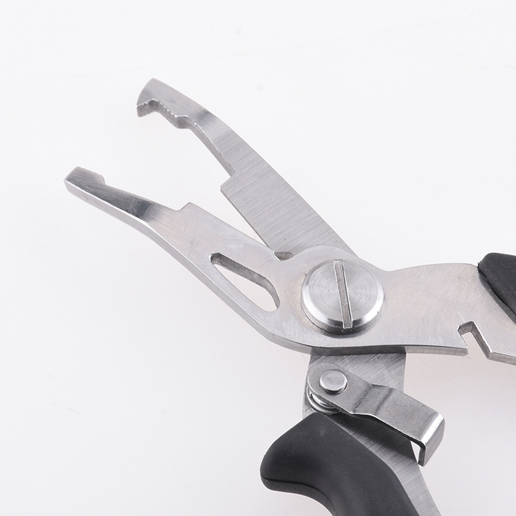OEM fishing pliers rubber handle custom color small fillet tool design RRH-F-317