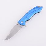 Bilah pisau lipat poket EDC OEM 3Cr13 pemegang aluminium anodized MC-SK-8