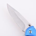 Bilah pisau lipat saku EDC OEM 3Cr13 menangani aluminium anodized MC-SK-8