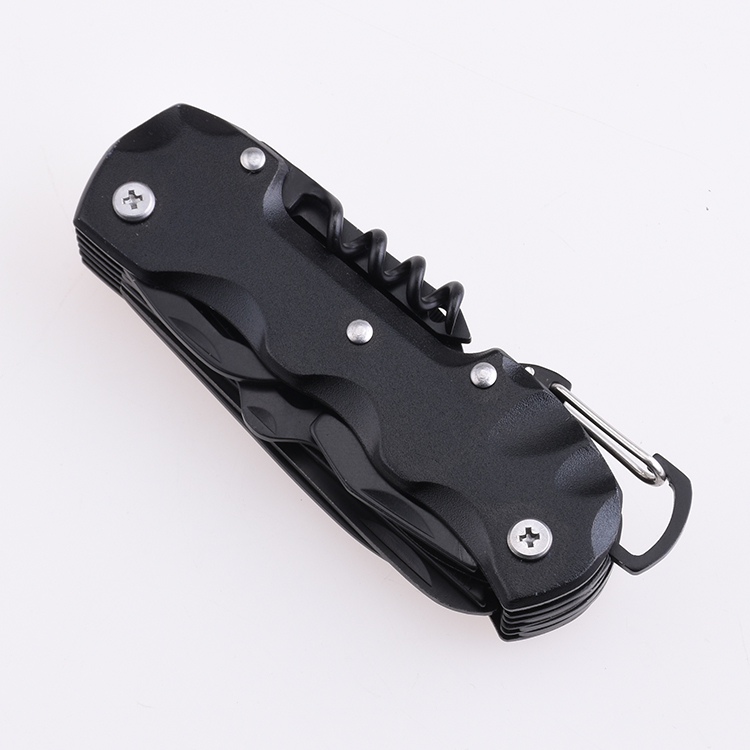 OEM 12 in 1 army knife aluminum color handle present gift outdoor use MC-PL-101