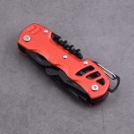 OEM 11 in 1 army knife aluminum color handle classic vintage outdoor tool MC-PL-100 13