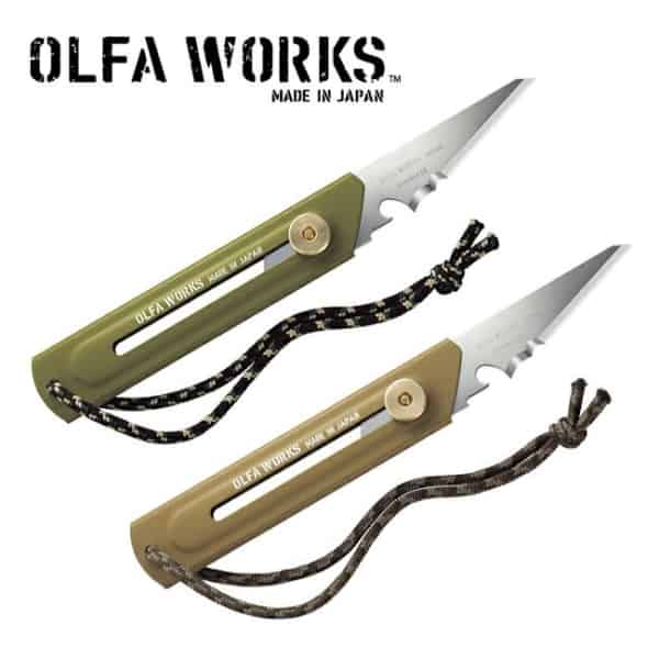Thorough review of the EDC knives of the new brand “Olfa Works”, Shieldon