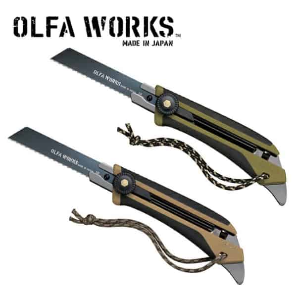 Thorough review of the EDC knives of the new brand “Olfa Works”, Shieldon
