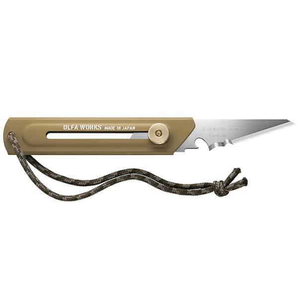 Thorough review of the EDC knives of the new brand “Olfa Works”, Shieldon