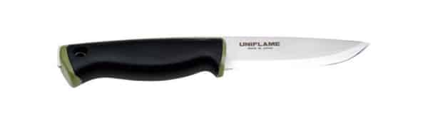 Apakah ini akan menjadi bahan pokok baru di dunia pisau? “Pisau Kerajinan UF Bush” Uniflame adalah karya lidah penuh yang kokoh! , Perisai