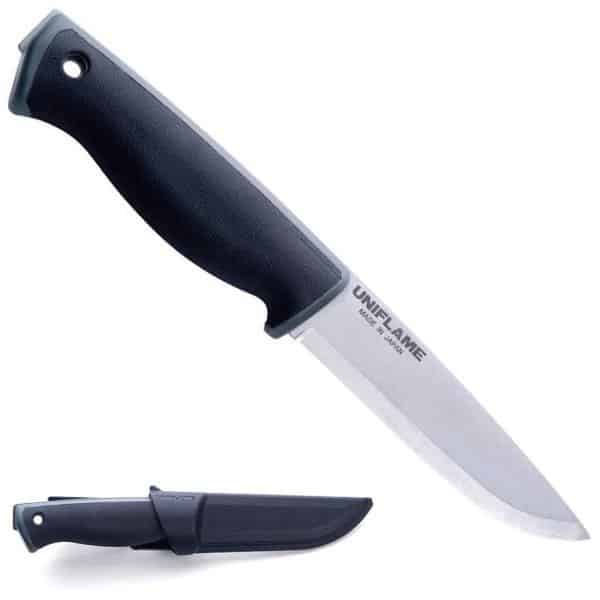 Apakah ini akan menjadi bahan pokok baru di dunia pisau? “Pisau Kerajinan UF Bush” Uniflame adalah karya lidah penuh yang kokoh! , Perisai