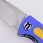 Couteau Shieldon EDC, MT01A Colibri, lame 154CM, manche G10, liner lock emboîté, design Max Tkachuk (Ukraine)