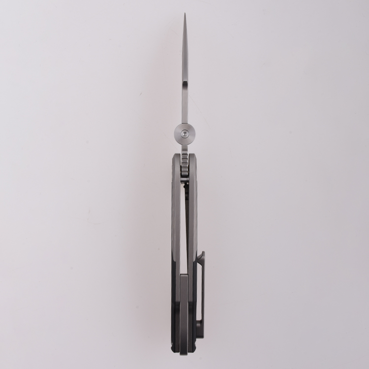 Shieldon EDC 나이프, MN01A Squire, M390 블레이드, 6AL4V 티타늄 탄소 섬유 인레이 핸들, 중첩 프레임 잠금 장치, Noble Knives(USA) 디자인