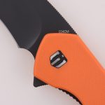 Shieldon EDC knife, Pocket Knife, EG01A Viper, 154CM blade, G10 handle, nested liner lock, Eric Garza (USA) na disenyo