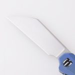 Pisau Shieldon EDC, MP01A Rain, bilah 154CM, pemegang Micarta, kunci pelapik bersarang, reka bentuk Michael Pretsch (USA)