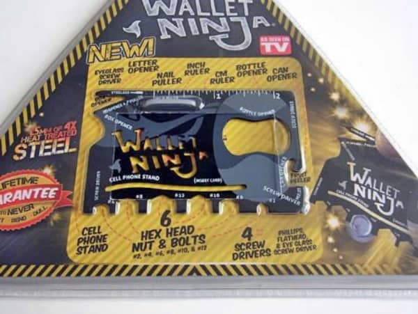 Let&#8217;s put the Wallette Ninja, who &#8220;changes into 18 kinds of tools&#8221;, into your wallet!, Shieldon