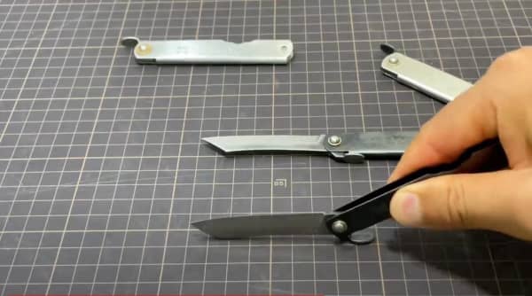 Qual è il potere dei coltelli pieghevoli “MUJI”? Lo YouTuber FUKU del campo confronta a fondo e presenta "Higonokami Knife"! , Shieldon
