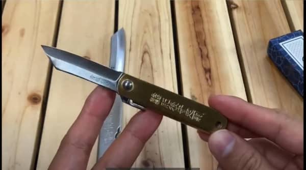 What is the power of &#8220;MUJI&#8221; folding knives? Camp-based YouTuber FUKU thoroughly compares and introduces &#8220;Higonokami Knife&#8221;!, Shieldon