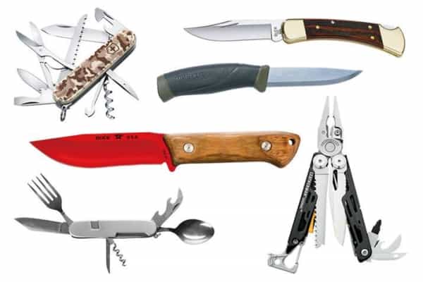 Great for outdoor activities and emergencies! 6 popular standard EDC  knives - Shieldon