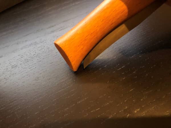 Introducing how to handle and care for the Opinel knife (sharpening & black rust processing)!, Shieldon