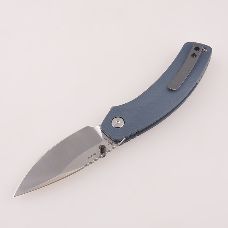 Shieldon EDC-Messer, MS01A Hierophant, 154 cm Klinge, doppelter G10-Griff, eingebetteter Liner-Lock, Design von Matthew Szymanski (USA).