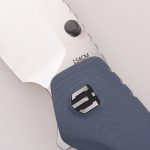 Pisau EDC Shieldon, MS01A Hierophant, pisau 154CM, pegangan G10 ganda, kunci liner bersarang, desain Matthew Szymanski (AS)