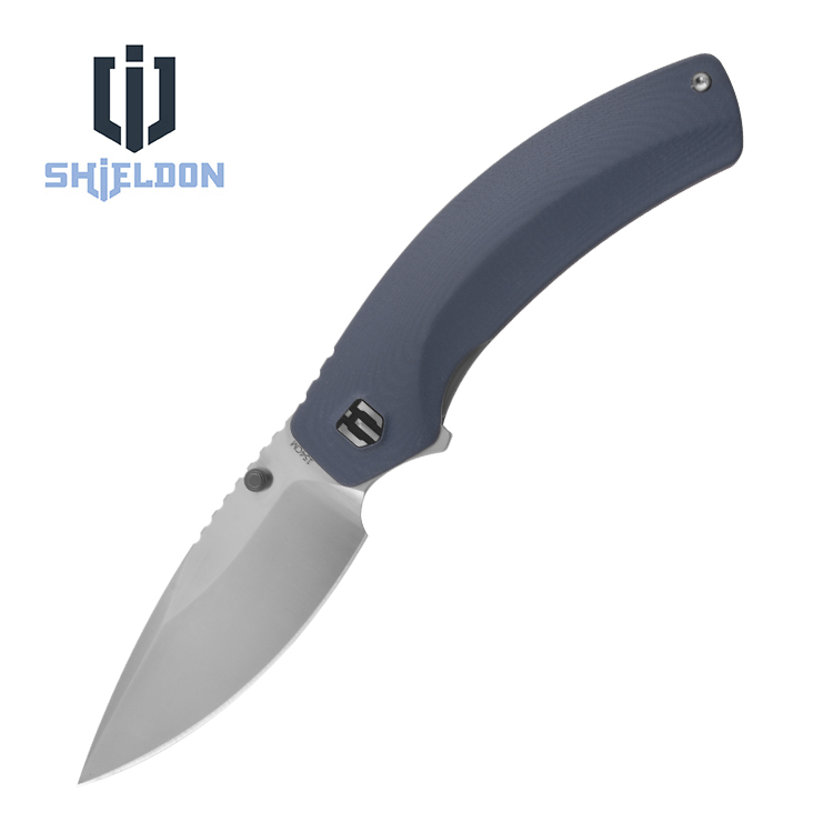Shieldon EDC knife, MS01A Hierophant, 154CM blade, Double G10 handle, nested liner lock, Matthew Szymanski (USA) na disenyo