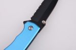 EDC aluminum handle 3Cr blade slip-joint one-side thumb stud pocket knife JLD-001
