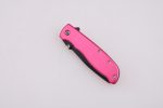 EDC aluminum handle 3Cr blade slip-joint one-side thumb stud pocket knife JLD-001