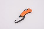 OEM carabiner 2 in 1 portable tool small blade multi color Aluminum handle JLD-002