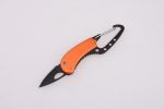 OEM carabiner 2 in 1 portable tool small blade multi color Aluminum handle JLD-002