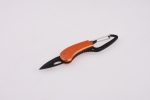 OEM carabiner 2 in 1 portable tool small blade multi color Aluminum handle JLD-002