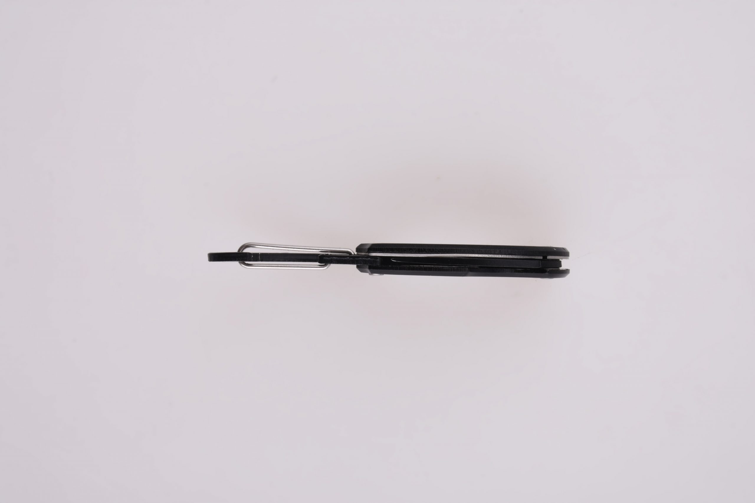 Mosquetón OEM 2 en 1, herramienta portátil, hoja pequeña, mango de aluminio multicolor, JLD-002