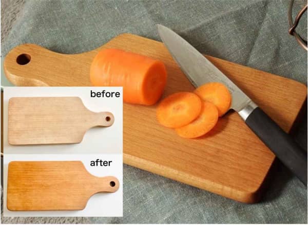 Remake the cutting board! How to dye coffee / tea & how to custom wooden tableware last longer, Shieldon