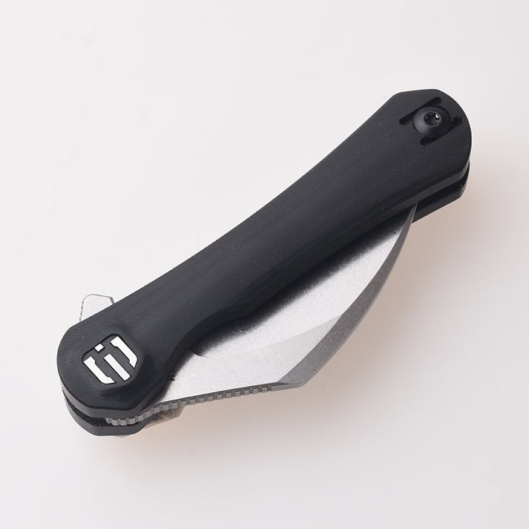 Shieldon EDC-Messer, DC01A-Sense, 154-cm-Klinge, G10- und Micarta-Griff, verschachtelter Liner-Lock, DC Blades (USA)-Design