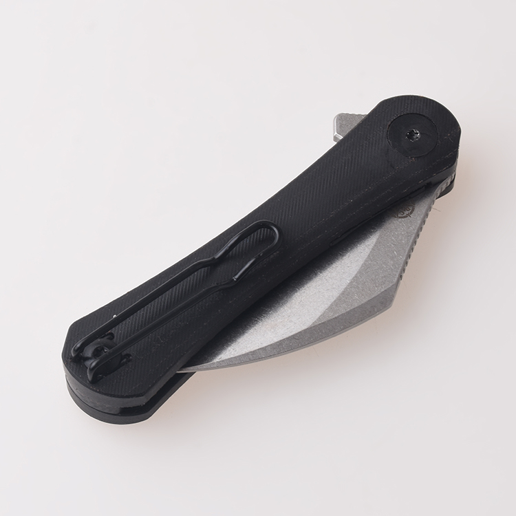 Shieldon EDC knife, DC01A Scythe, 154CM blade, G10 at Micarta handle, nested liner lock, disenyo ng DC Blades (USA)