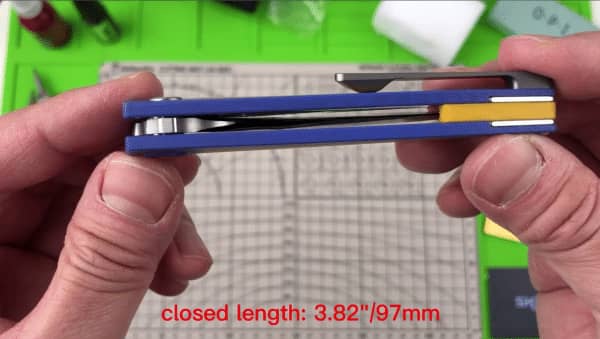 Shieldon의 MT01 콜리브리 나이프의 셀링 포인트와 기술 가치 , 쉴든