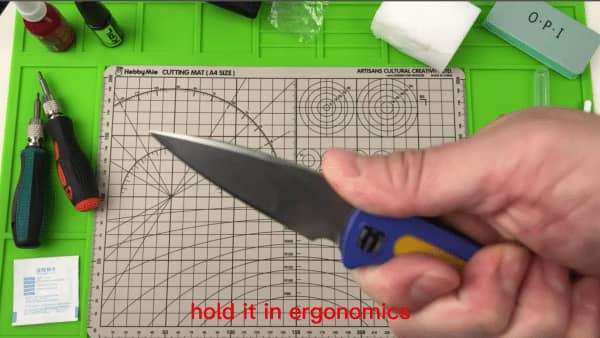 Shieldon의 MT01 콜리브리 나이프의 셀링 포인트와 기술 가치 , 쉴든