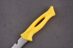 OEM Fixed Fishing Knife 3Cr13 Blade PP Handle with PP sheath yellow FX-22652-A 07