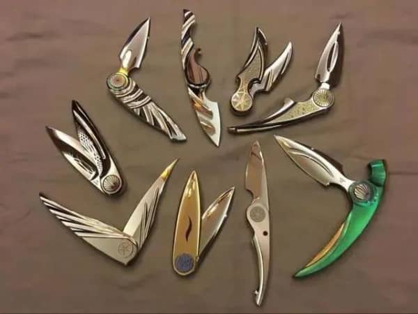 Meine Sicht auf die Art Knife Collection – Sammlung und Sammlung kompletter Sets und Systeme , Shieldon