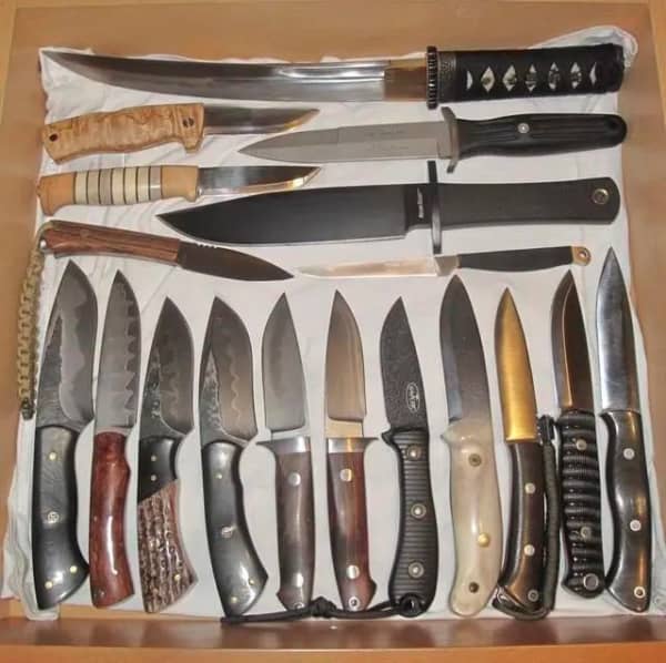 Meine Sicht auf die Art Knife Collection – Sammlung und Sammlung kompletter Sets und Systeme , Shieldon