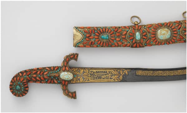Materiais tradicionais de armas frias islâmicas , Shieldon