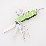 OEM 15 en 1 couteau militaire couleur aluminium différente poignée cadeau présent utilisation extérieure HF-KO5011AL2-1