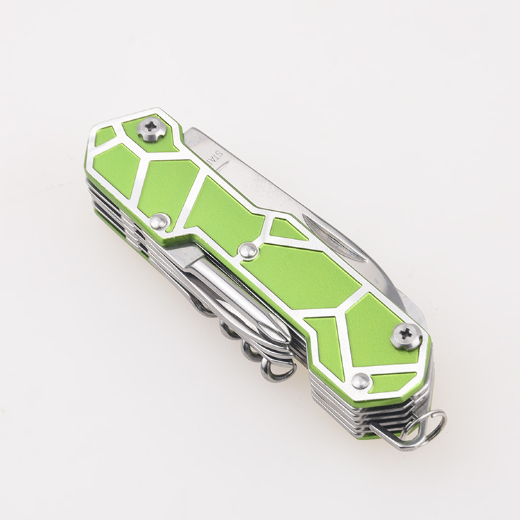 OEM 15 en 1 couteau militaire couleur aluminium différente poignée cadeau présent utilisation extérieure HF-KO5011AL2-1