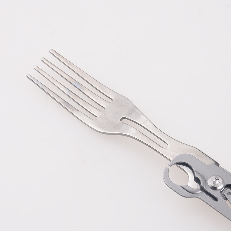 OEM camping tool multi-functions 6 in 1 knife corkscrew detachable spoon fork HF-GHKS002