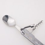 OEM camping tool multi-functions 6 in 1 knife corkscrew detachable spoon fork HF-GHKS002
